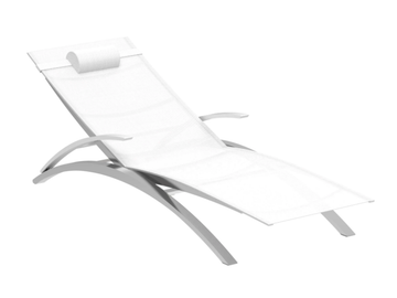 O-ZON - Stackable Recliner sun lounger by Royal Botania - view 2